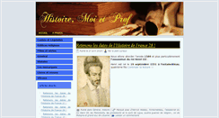 Desktop Screenshot of histoire-moi-et-prof.eu