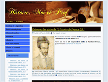 Tablet Screenshot of histoire-moi-et-prof.eu